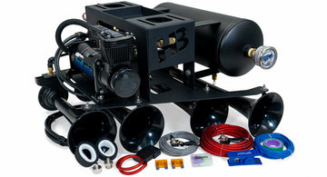 Hornblasters HK-S4-244K-STDK Conductor's Special 244K Spare Tire Delete® Kit