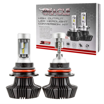 Oracle Lighting 5238-001 Replacement LED Headlight Bulbs 5238-001 Light Bulbs, LED Headlight Bulbs, 9004, White, 4,000 Lumens, Kit