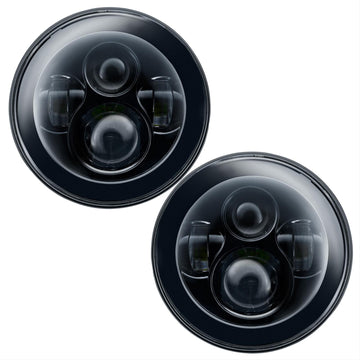 Oracle Lighting 5769-504 7 in. High-Powered LED Headlights 5769-504 Headlight Conversion, Oclus Bi-LED, High Powered, Round, 7 in. Diameter, Black Bezel, DOT-Approved, Pair