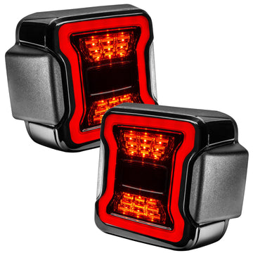 Oracle Lighting 5852-504 Black Series LED Taillights 5852-504 Tail Lights Jeep, Black Series LED, Pair