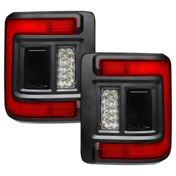 Oracle Lighting 5884-504 Flush-Mount LED Taillights 5884-504 Taillight Assemblies, Flush Mount, LED, Jeep, JL, Pair