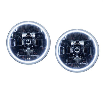 Oracle Lighting 7081-001 SMD Pre-Assembled Halo Headlights 7081-001 Headlights, SMD Halo, Clear Lens, Chrome Housing, White Halo Illumination, Jeep, Pair