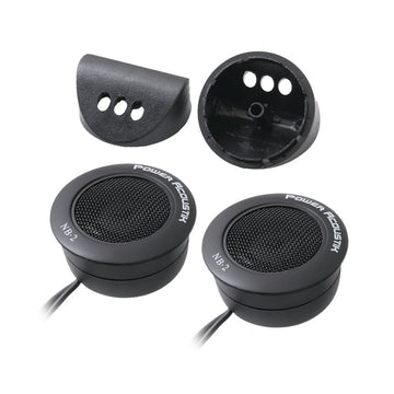 Tweeters Power Acoustik NB-2 de 3 vías (200 vatios)
