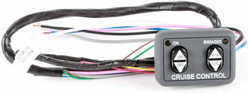 Rostra 250-3592 Universal Dash-mount Normally Closed Circuit Cruise Control Switch W/ Engaged Led Lights