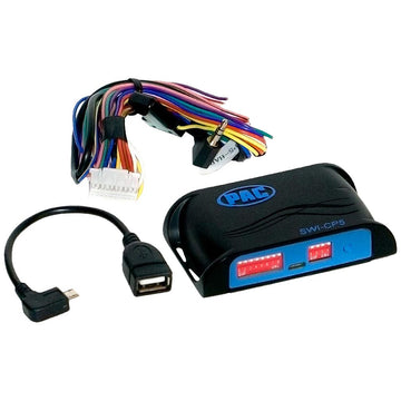 PAC SWICP5 Universal Analog/CAN-Bus Steering Wheel Control Interface with Smart Phone/PC App Programmabilit PAC Audio
