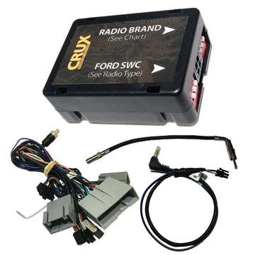 CRUX SWRFD60 Radio Replacement with SWC Retention for Select '05-14 Ford/Lincoln/Mercury Vehicles CRUX Interfacing Solutions