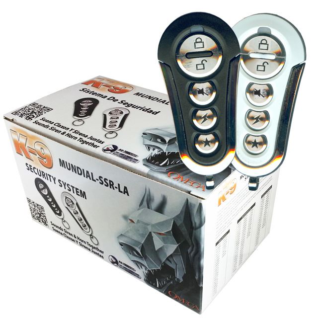 Excalibur K9-Mundial-SSR-LA - Full-featured Security and Keyless Entry system with up to 500 feet of range. Standard 1-Way WILSON