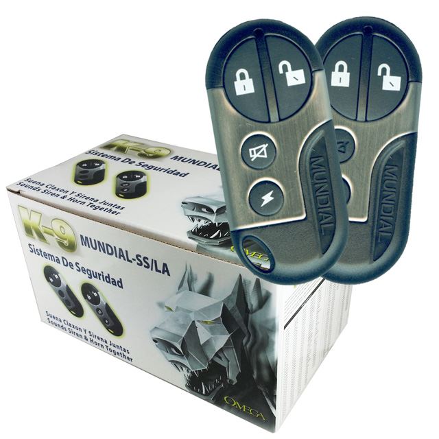 Excalibur K9-Mundial-SS-LA - Full-featured Security and Keyless Entry system with up to 500 feet of range. Standard 1-Way WILSON