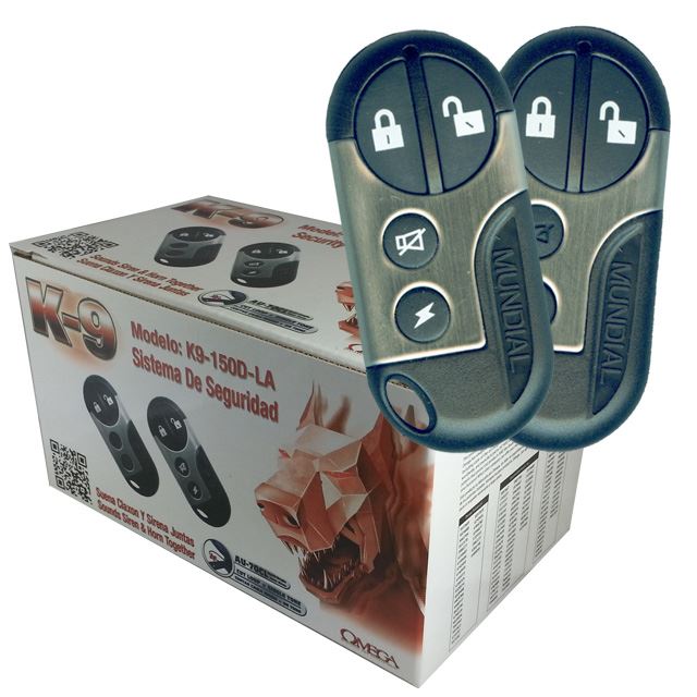 Excalibur K9-150-LA - Full-featured Security and Keyless Entry system with up to 500 feet of range. Value 1-Way