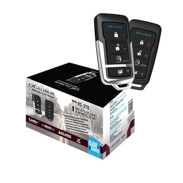 Excalibur RS-370 - Remote Start & Keyless Entry system with up to 1,500 feet of range. Standard 1-Way