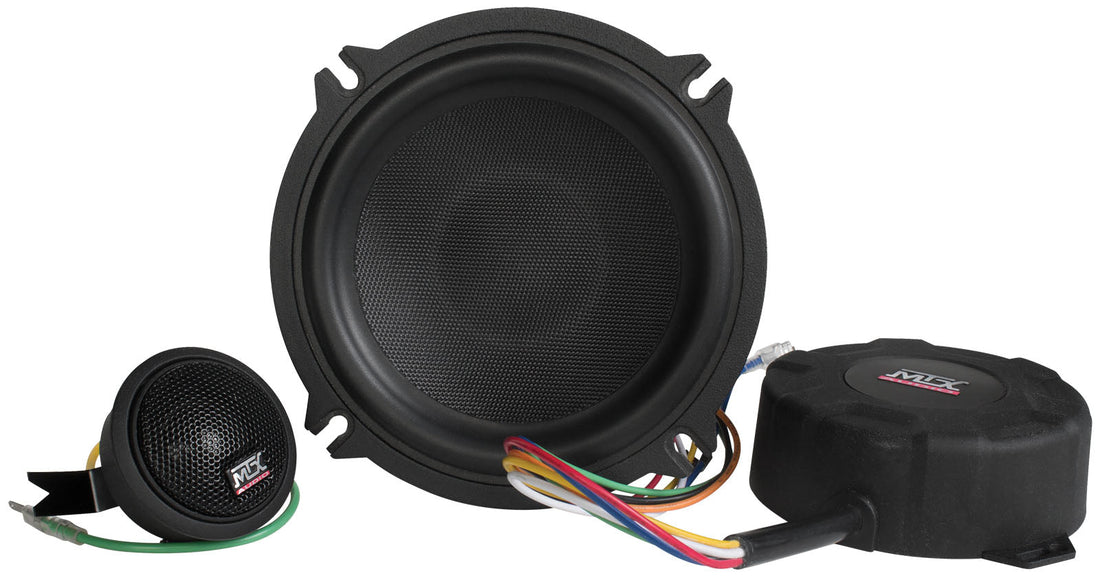 MTX SS5 5.25" 125-Watt RMS 2-Way Component Speaker Pair (Sold In Pairs) MTX