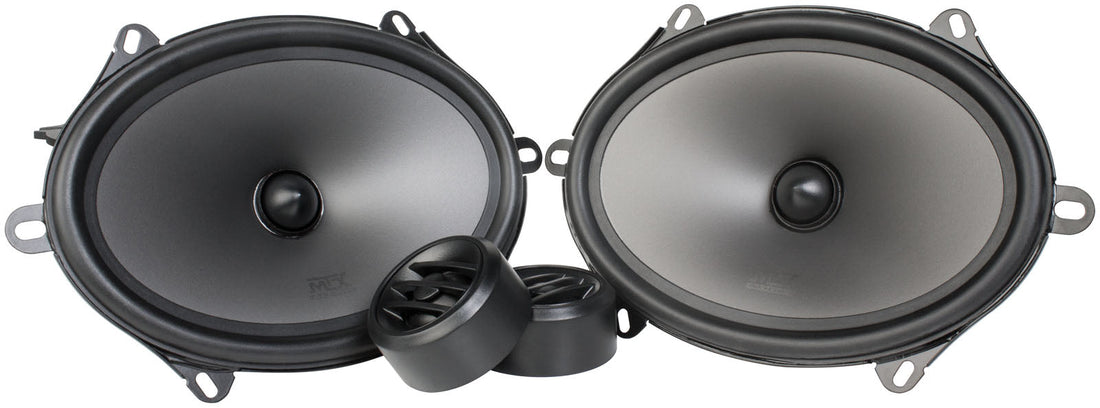 MTX THUNDER681 5" x 7" 2-Way 90-Watt RMS 4 Component Speaker Pair (Sold In Pairs) MTX
