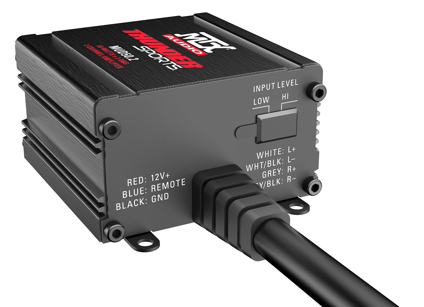 MTX MUD50-2 100-Watt RMS 2-Channel Powersports Amplifier (Sold Individually) MTX