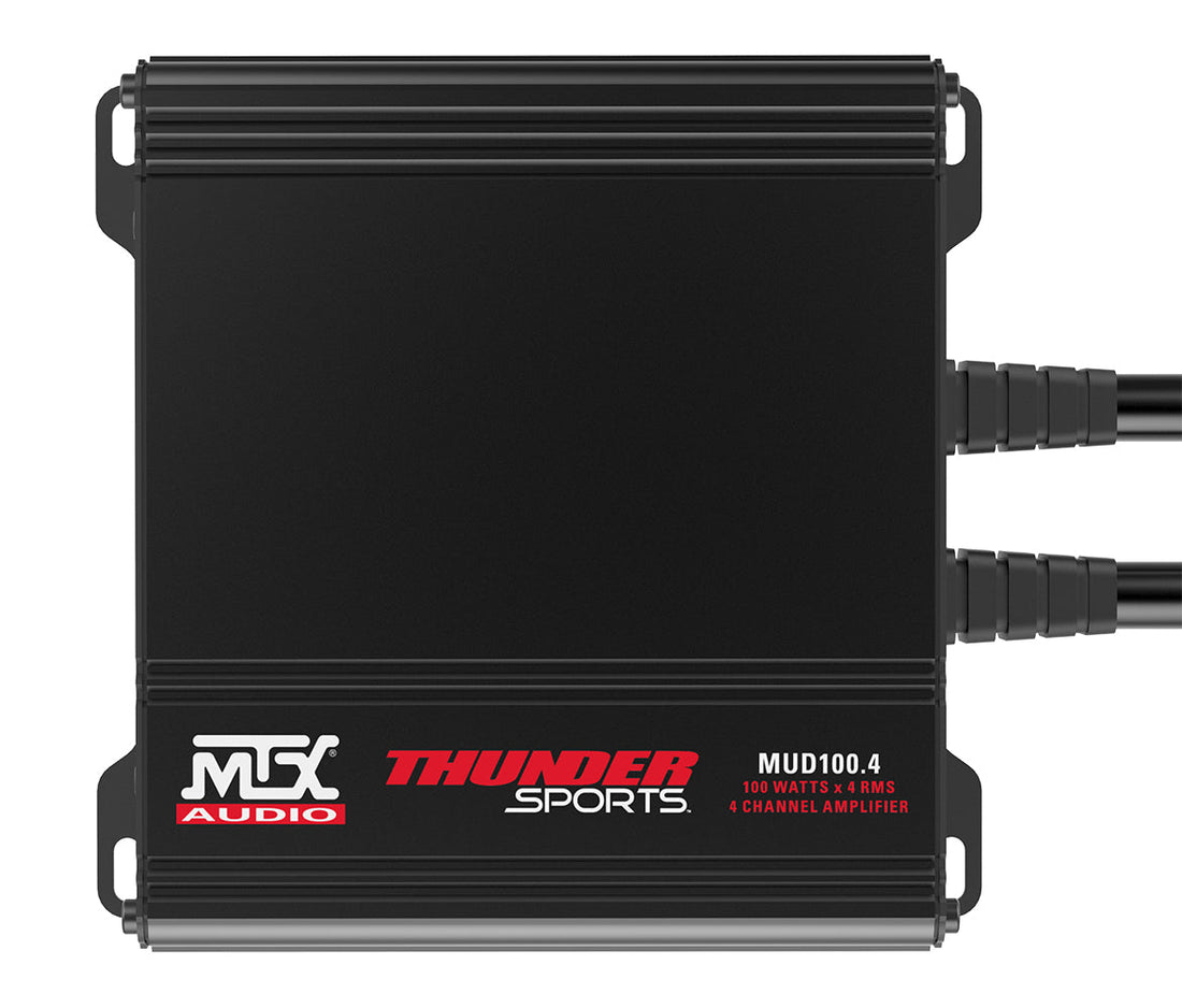 MTX MUD100-4 400-Watt RMS 4-Channel Powersports Amplifier (Sold Individually) MTX