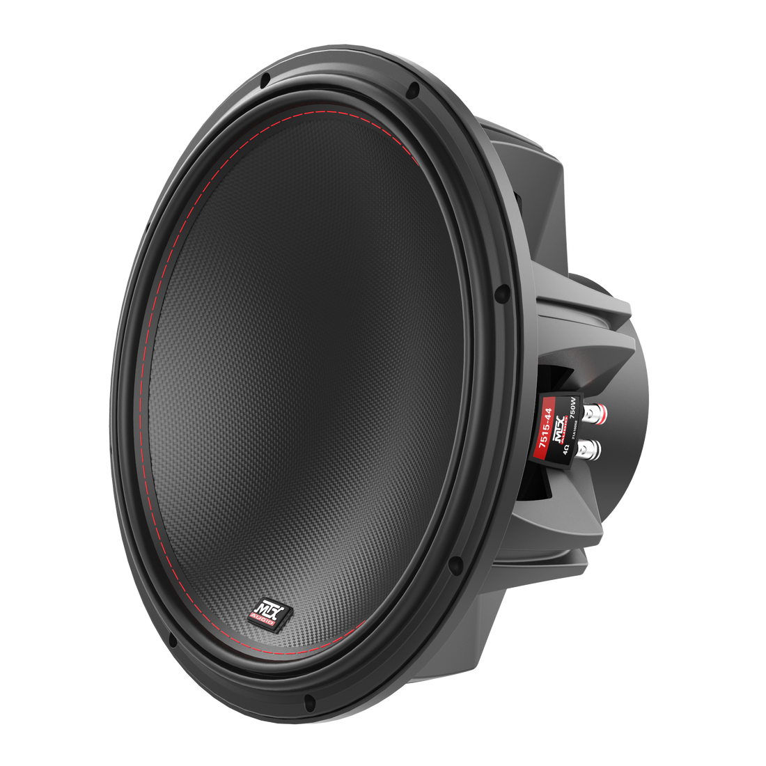 MTX 7515-44 15" 750-Watt RMS Dual 4 Car Audio Subwoofer (Sold Individually) MTX