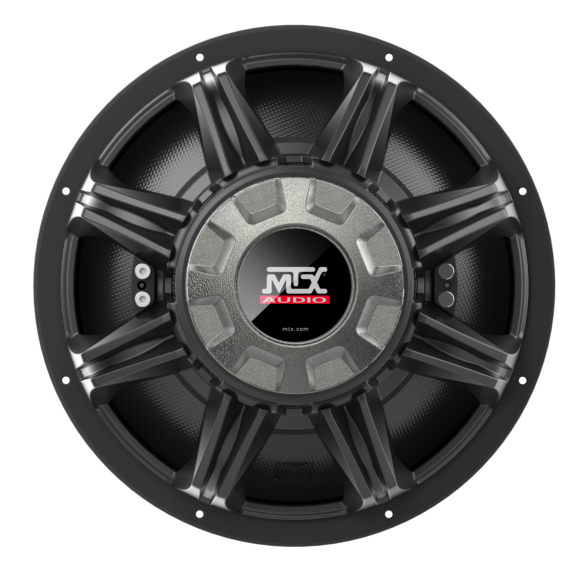 MTX 7515-44 15" 750-Watt RMS Dual 4 Car Audio Subwoofer (Sold Individually) MTX