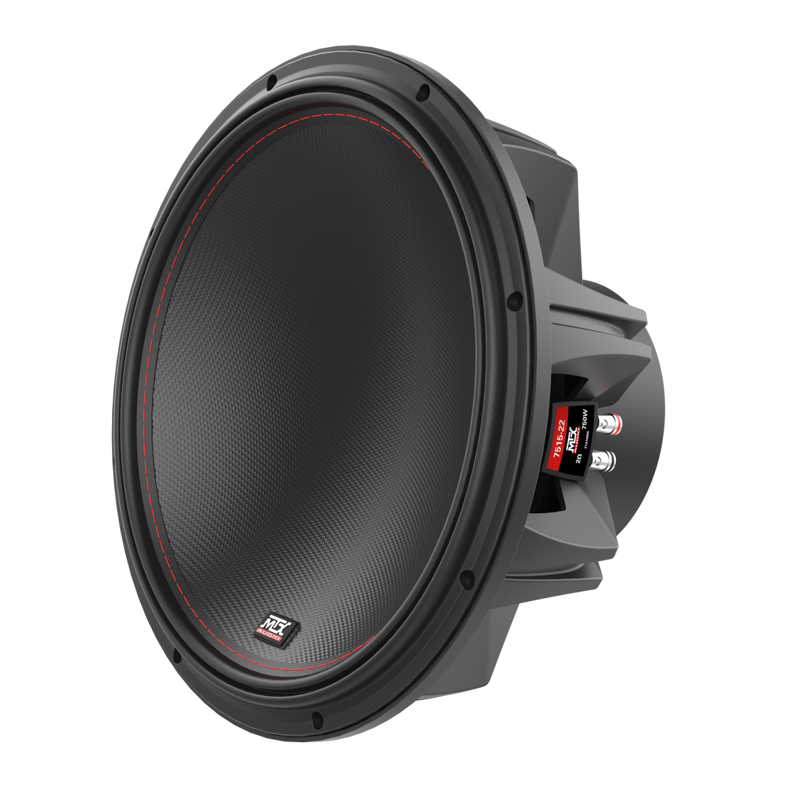 MTX 7515-22 15" 750-Watt RMS Dual 2 Car Audio Subwoofer (Sold Individually) MTX