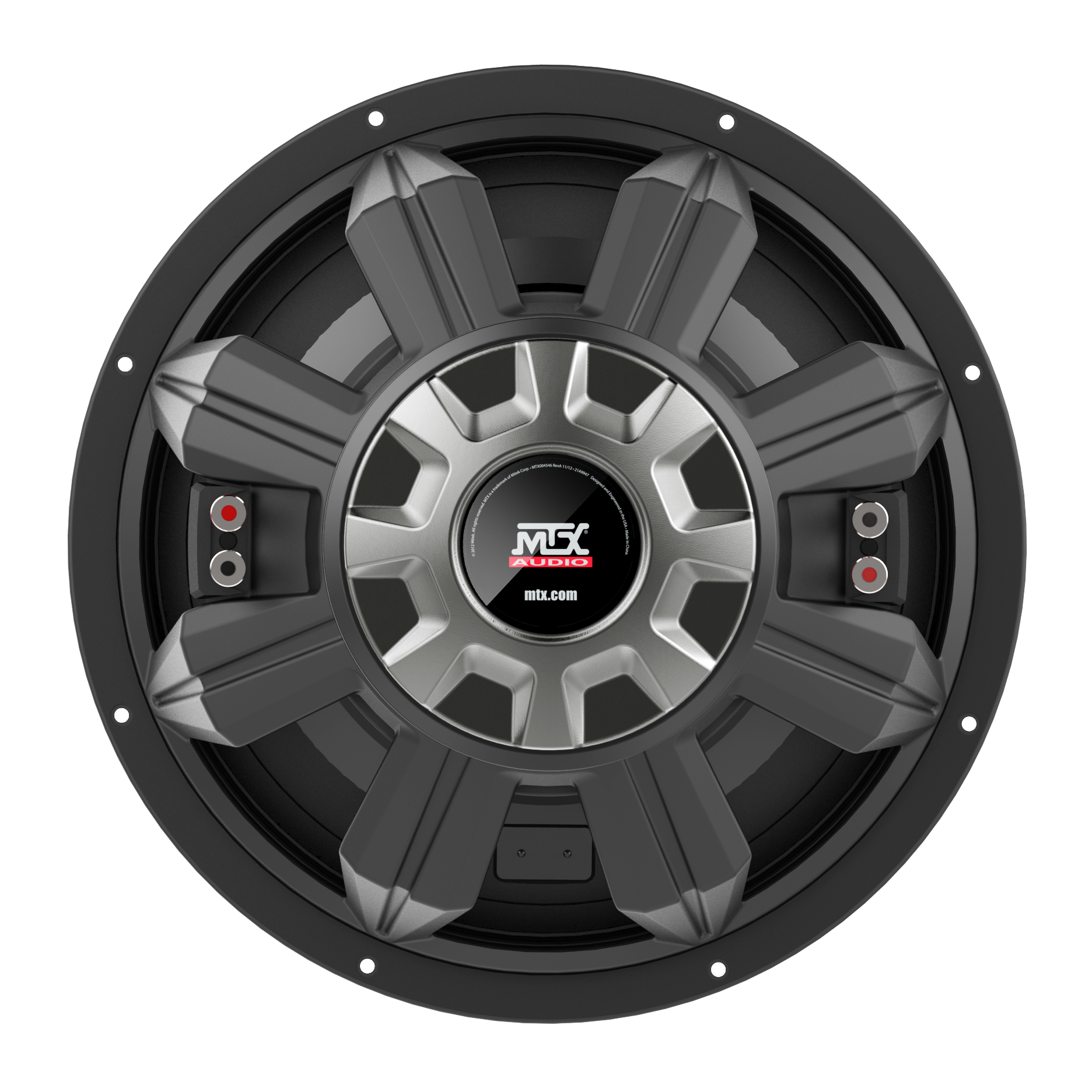 MTX 5512-22 12" 400-Watt RMS Dual 2 Car Audio Subwoofer (Sold Individually) MTX