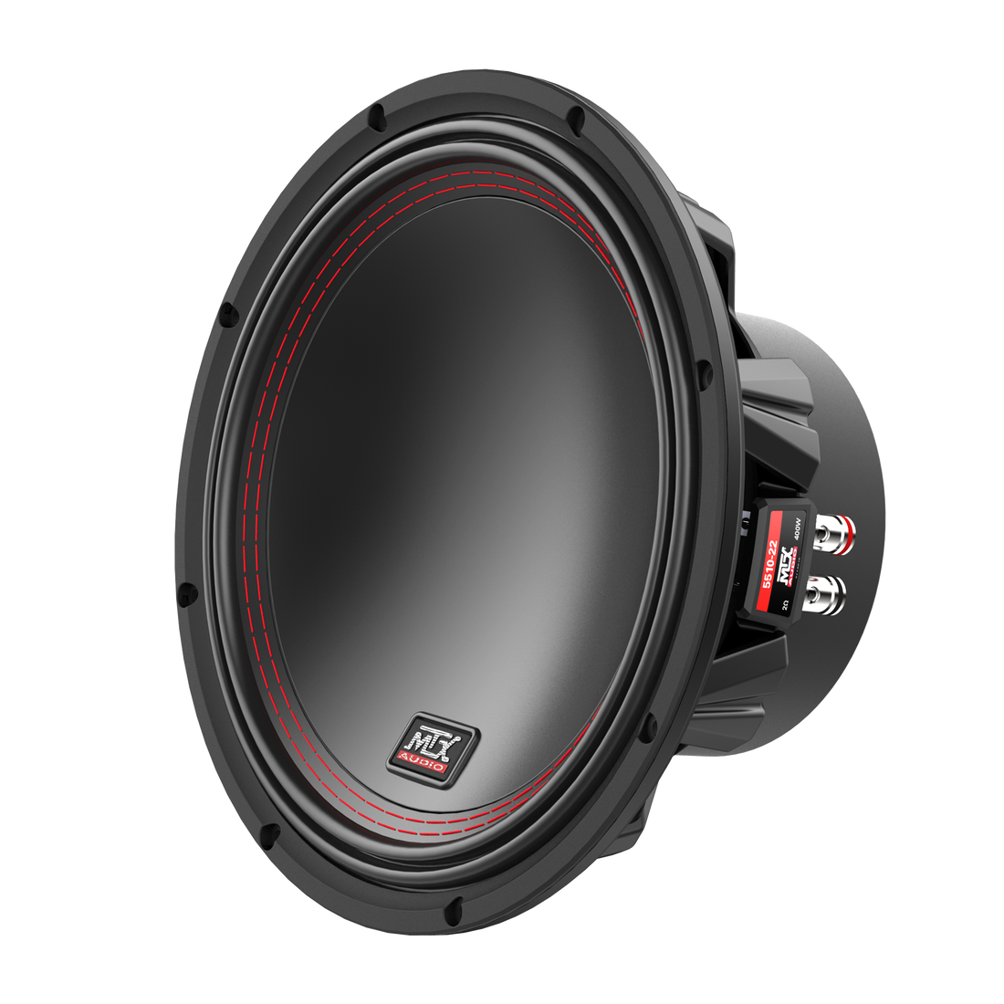 MTX 5510-22 10" 400-Watt RMS Dual 2 Car Audio Subwoofer (Sold Individually) MTX
