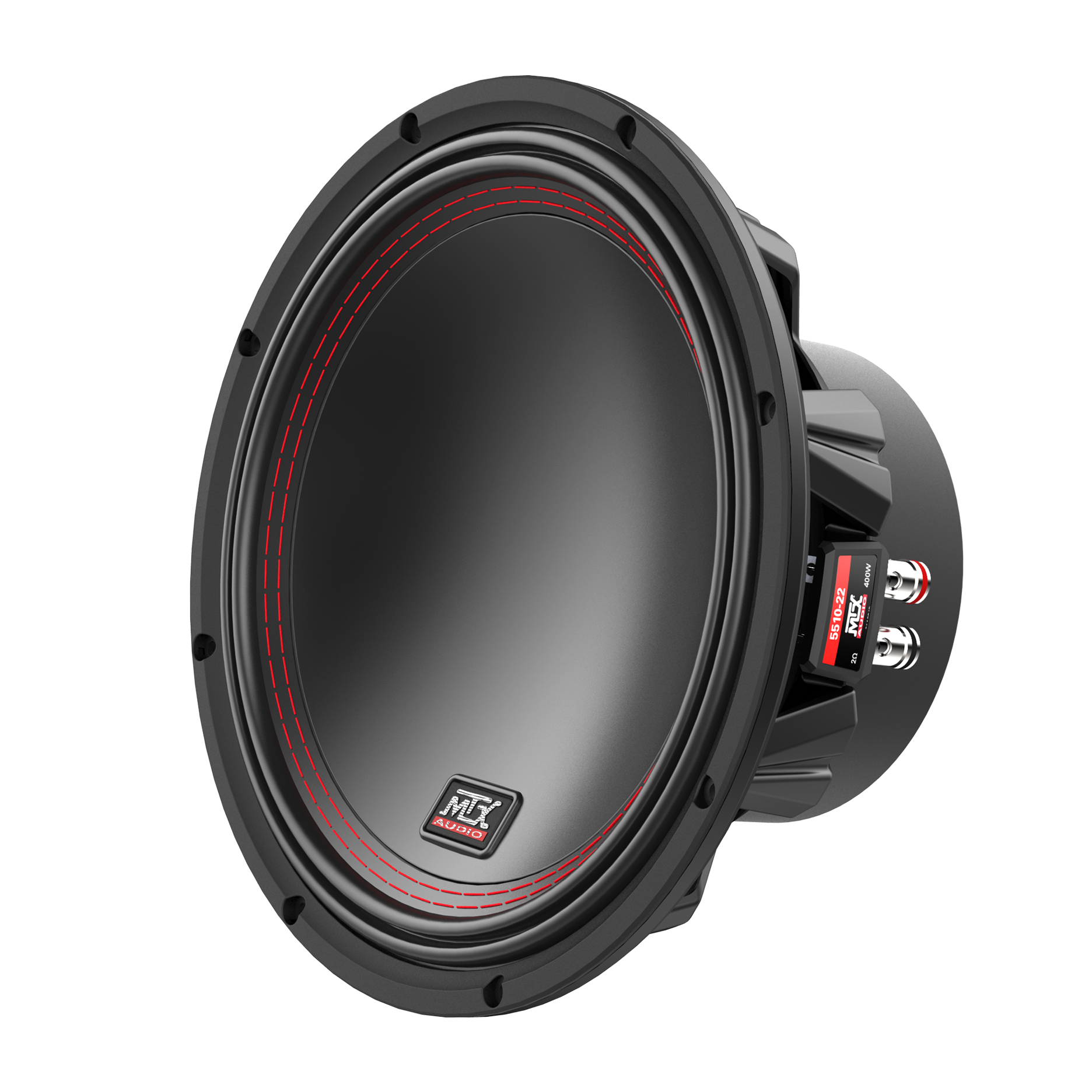 MTX 5510-22 10" 400-Watt RMS Dual 2 Car Audio Subwoofer (Sold Individually) MTX