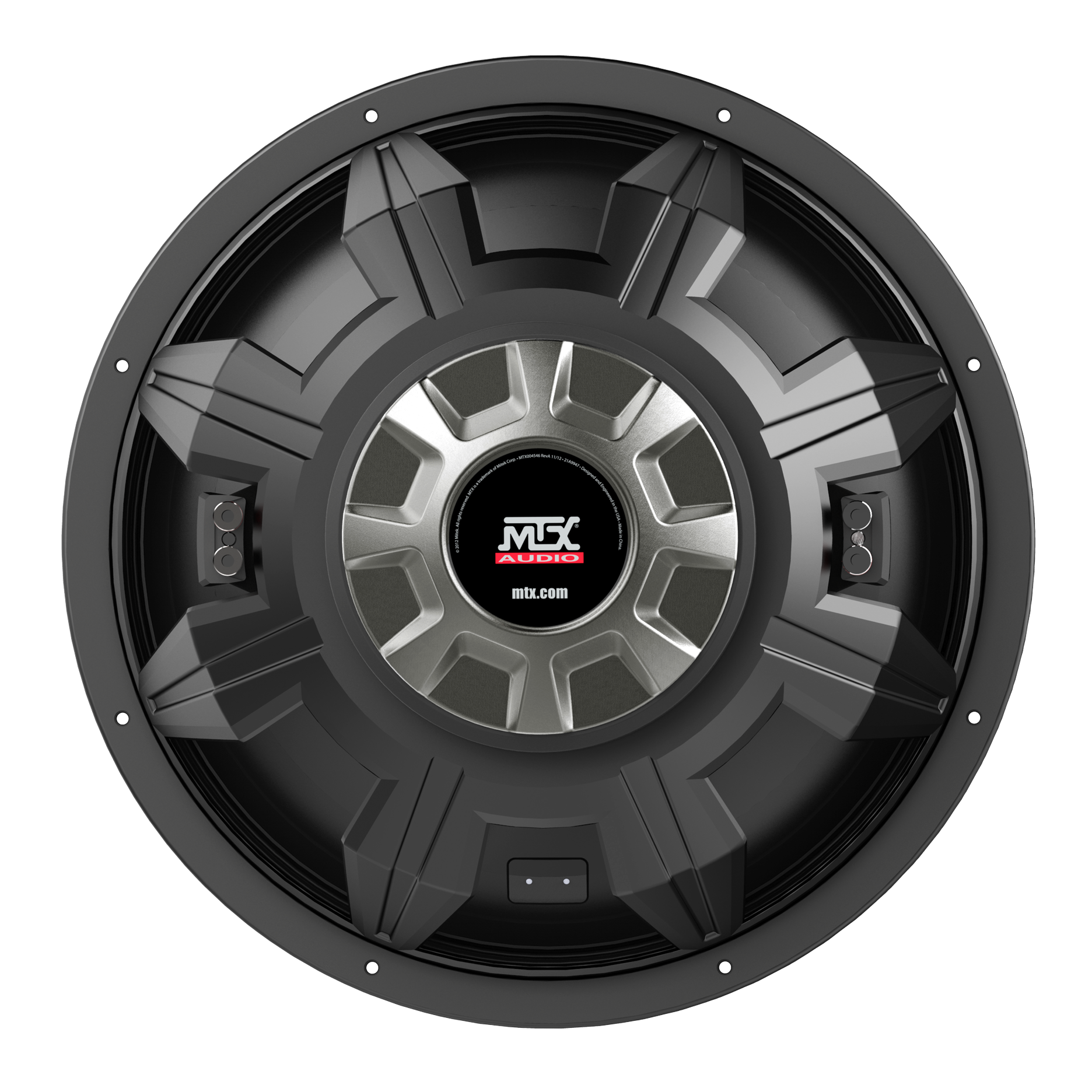 MTX 5515-44 15" 400-Watt RMS Dual 4 Car Audio Subwoofer (Sold Individually) MTX