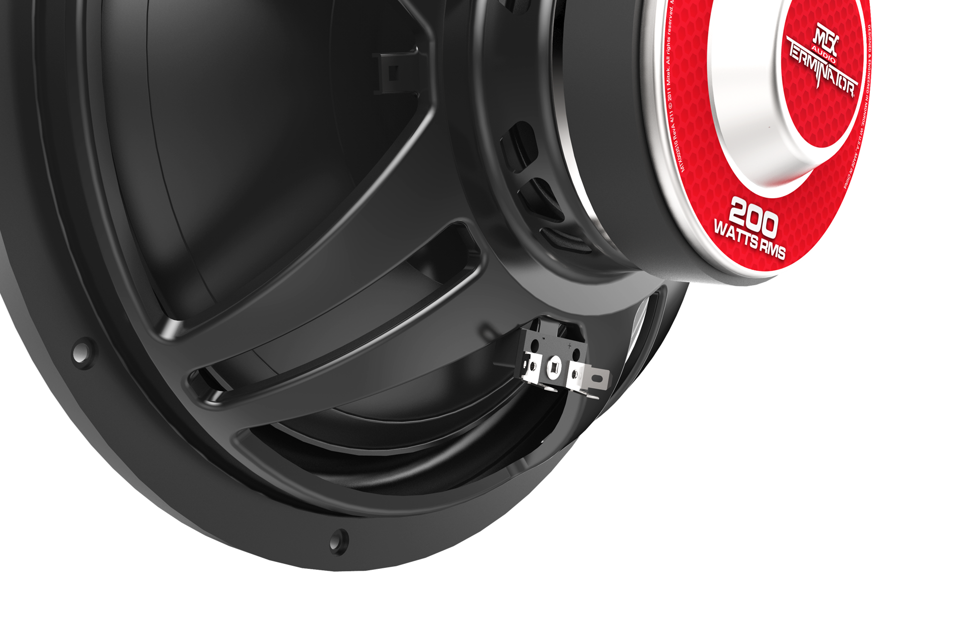MTX TN12-02 12" 200-Watt RMS 2 Subwoofer (Sold Individually) MTX