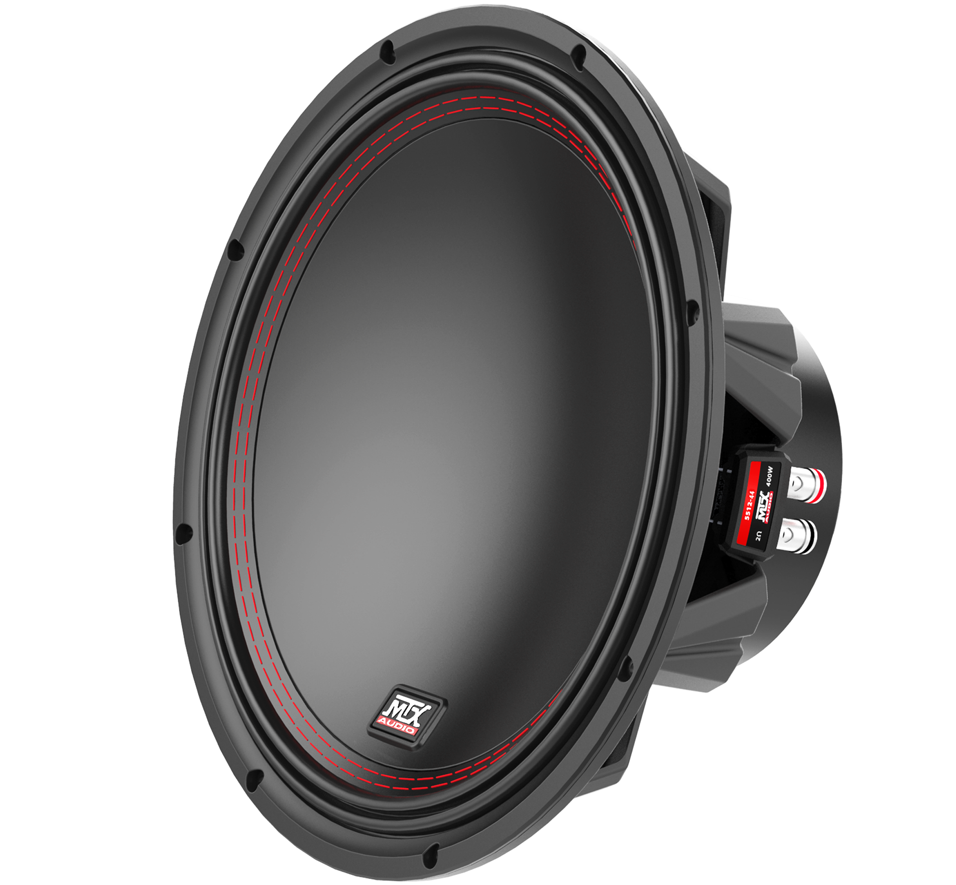 MTX 5512-44 12" 400-Watt RMS Dual 4 Car Audio Subwoofer (Sold Individually) MTX