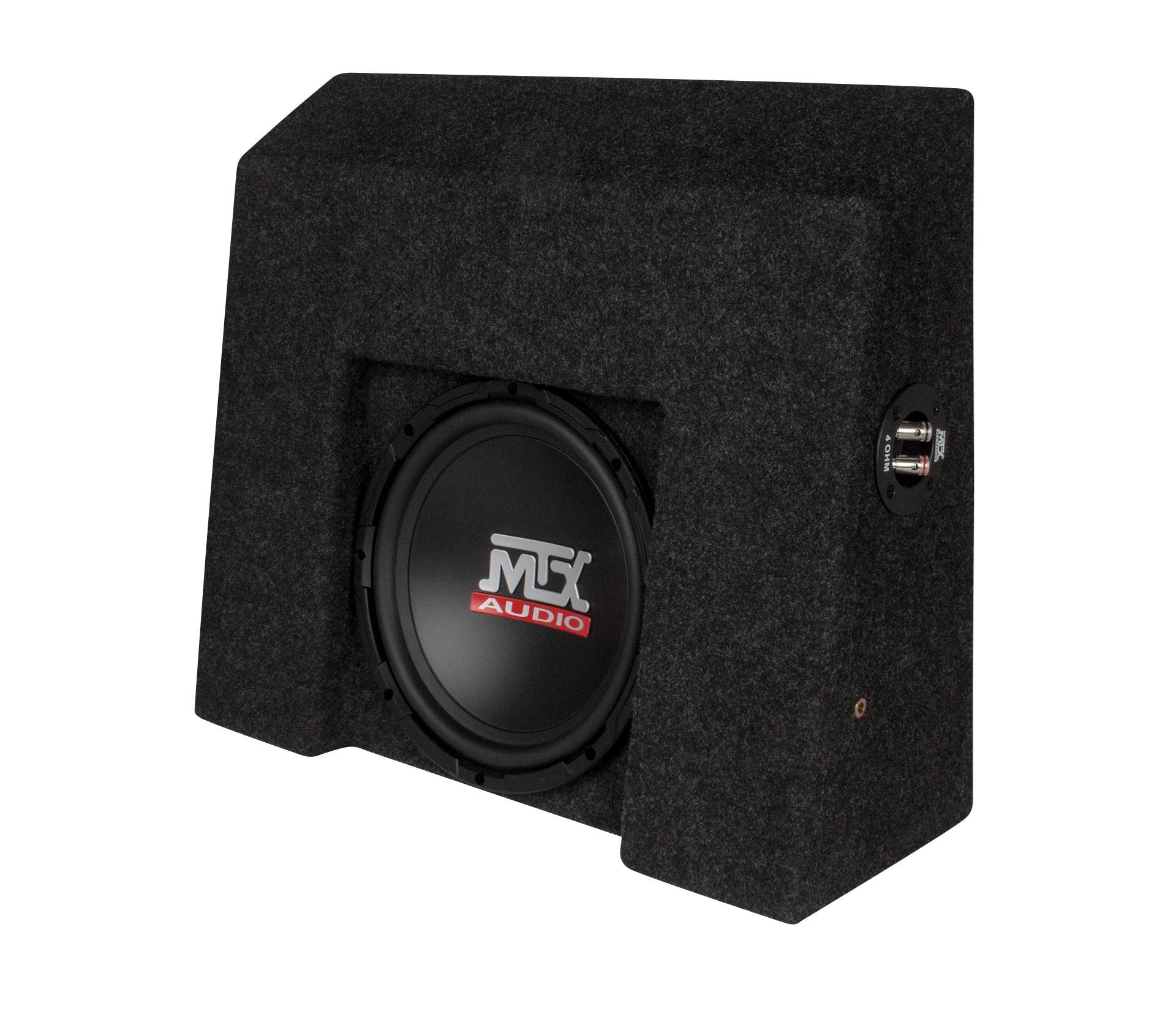 MTX C1500C-07L Chevrolet Silverado / GMC Sierra Crew Cab Loaded 10 inch 200W RMS 4 Ohm Vehicle Specific Custom Subwoofer Enclosure MTX
