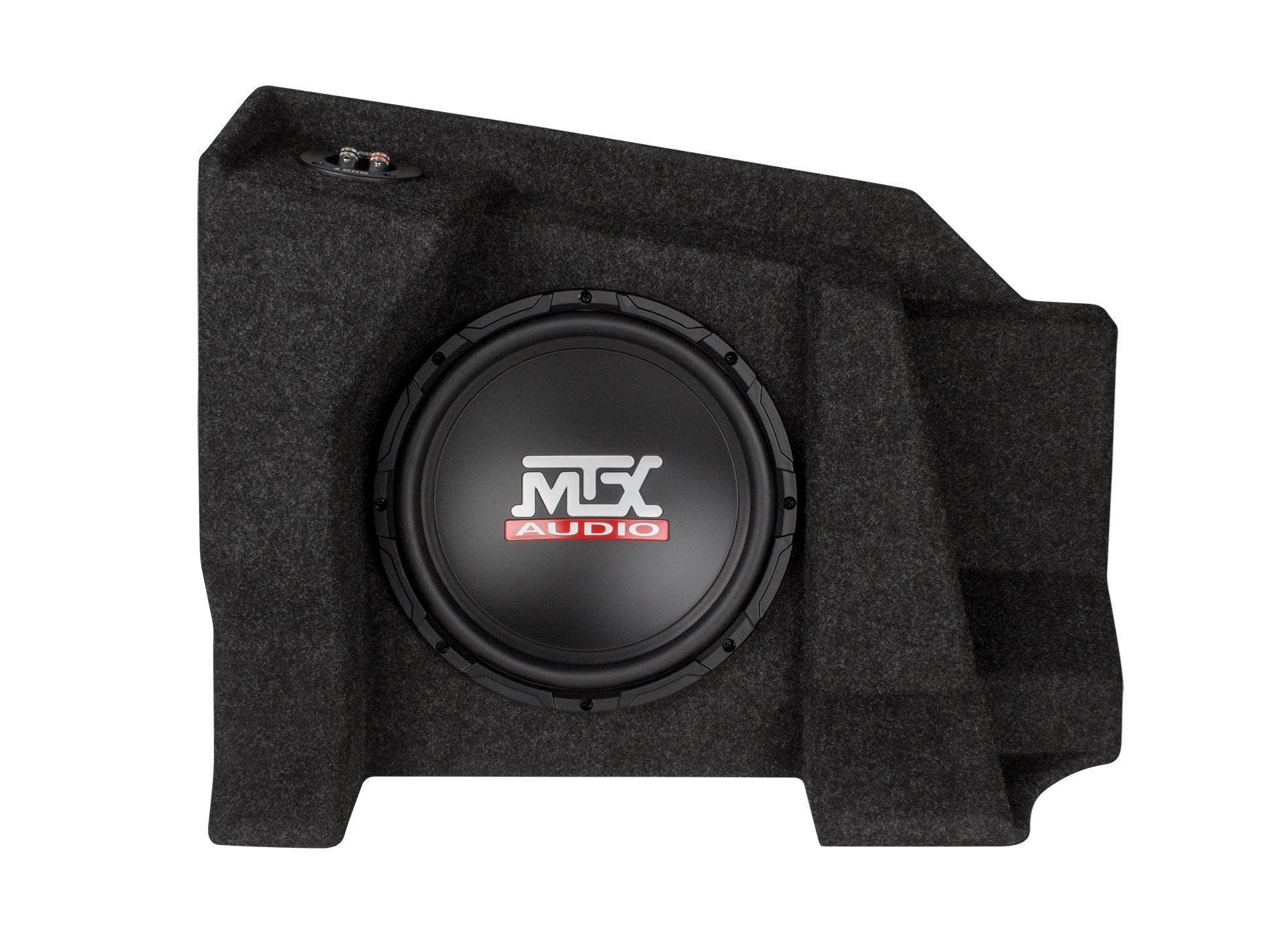 MTX C1500EX-07L Chevrolet Silverado / GMC Sierra Extended Cab Loaded 10 inch 200W RMS 4 Ohm Subwoofer Enclosure (Sold Individually) MTX
