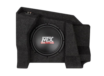 MTX C1500EX-07L Chevrolet Silverado / GMC Sierra Extended Cab Loaded 10 inch 200W RMS 4 Ohm Subwoofer Enclosure (Sold Individually) MTX