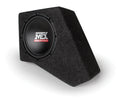 MTX J-WRANGLER-07L Jeep Wrangler JK 4-Door Loaded 10 inch 250W RMS Vehicle Specific Custom Subwoofer Enclosure MTX