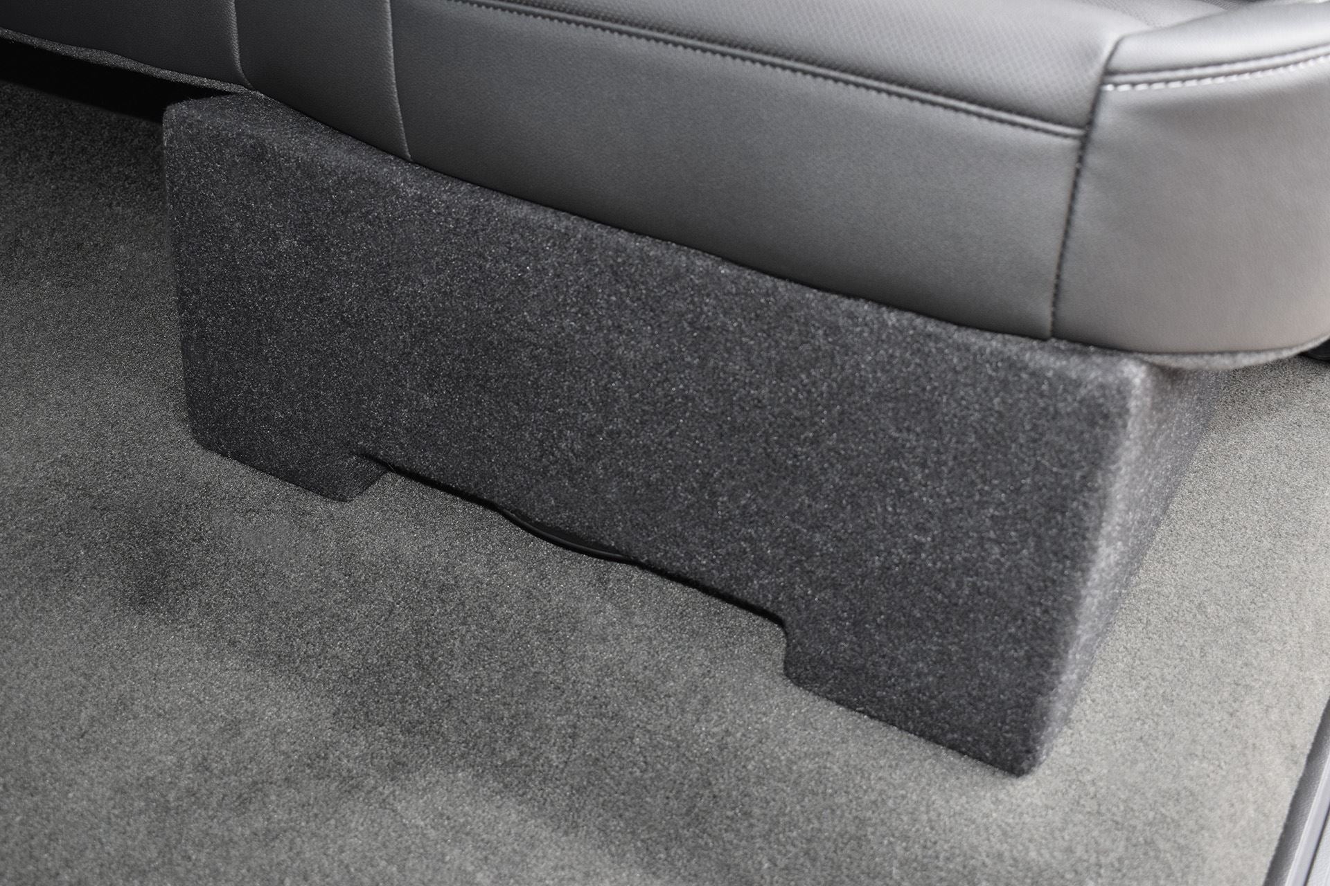 MTX C1500C-07A Chevrolet Silverado / GMC Sierra Crew Cab Amplified 10 inch 250W RMS Vehicle Specific Custom Subwoofer Enclosure (Sold Individually) MTX