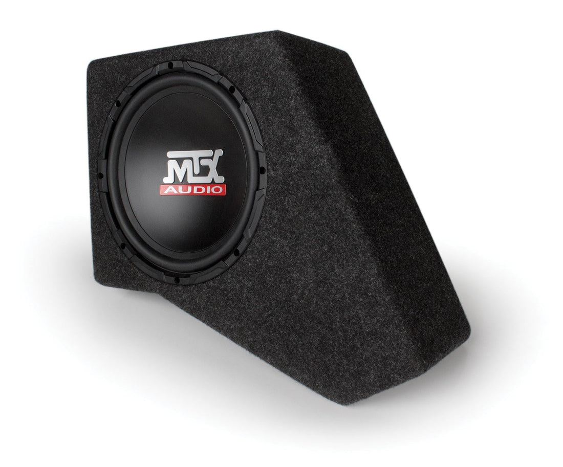 MTX J-WRANGLER-07A Jeep Wrangler JK 4-Door Amplified 10 inch 250W RMS Vehicle Specific Custom Subwoofer Enclosure (Sold Individually) MTX