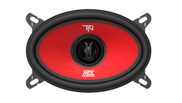 MTX TERMINATOR46 4" x 6" 2-Way 40-Watt RMS 4 Coaxial Speaker Pair (Sold In Pairs) MTX