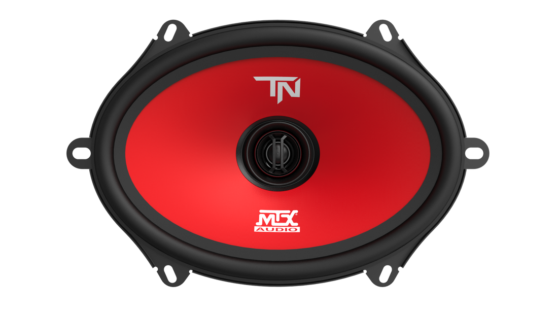 MTX TERMINATOR68 5" x 7" 2-Way 55-Watt RMS 4 Coaxial Speaker Pair (Sold In Pairs) MTX