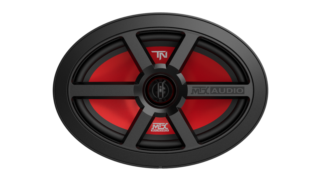 MTX TERMINATOR69 6" x 9" 2-Way 60-Watt RMS 4 Coaxial Speaker Pair (Sold In Pairs) MTX