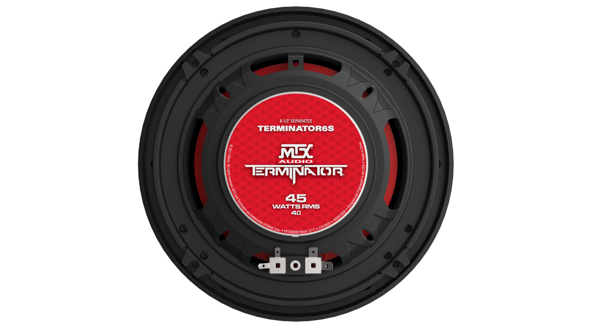MTX TERMINATOR6S 6.5" 2-Way 45-Watt RMS 4 Component Speaker Pair (Sold In Pairs) MTX