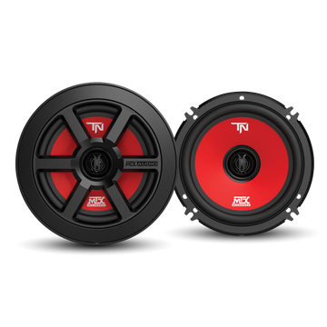 MTX TERMINATOR6 6.5" 2-Way 45-Watt RMS 4 Coaxial Speaker Pair (Sold In Pairs) MTX