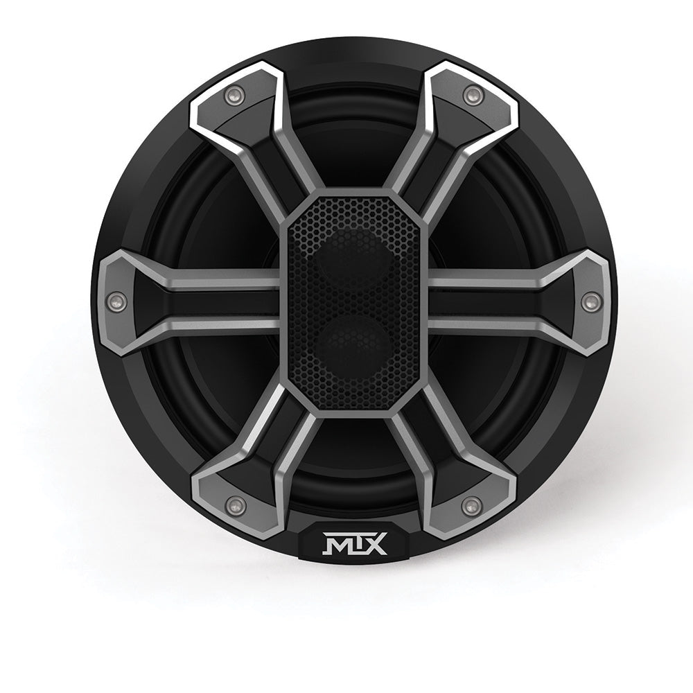 MTX PS65C 6.5 85-Watt RMS 4 Coaxial Speaker Pair IP-67 Rated with RGB Lighting and Customizable Grille (Sold In Pairs) MTX