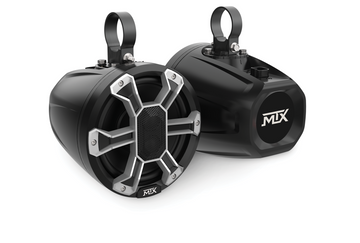 MTX PS65C-BP 6.5 4 85-Watt RMS IP67 Rated Customizable Speaker Pod Pair with RGB Lighting (Sold In Pairs) MTX