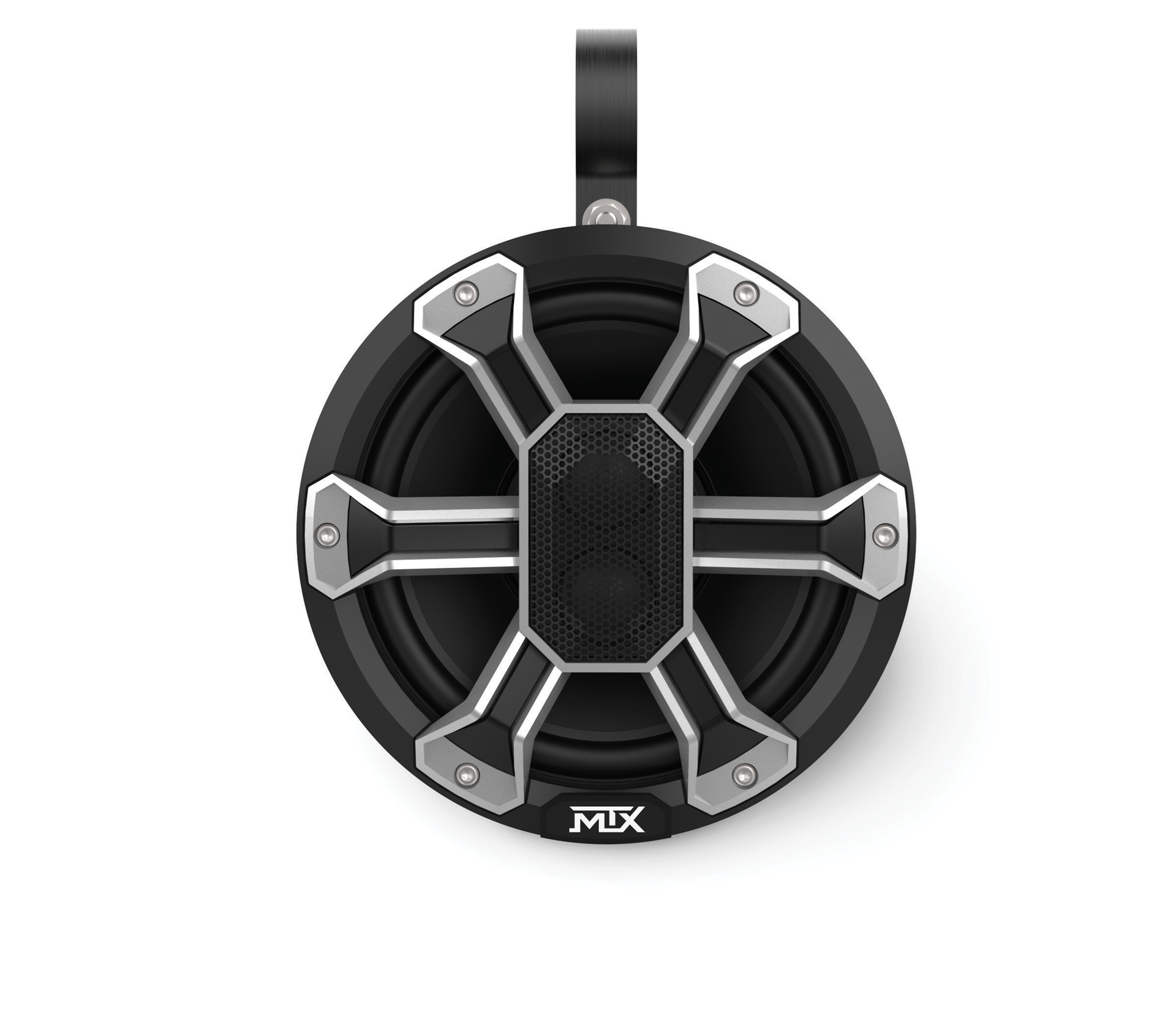 MTX PS65C-BP 6.5 4 85-Watt RMS IP67 Rated Customizable Speaker Pod Pair with RGB Lighting (Sold In Pairs) MTX