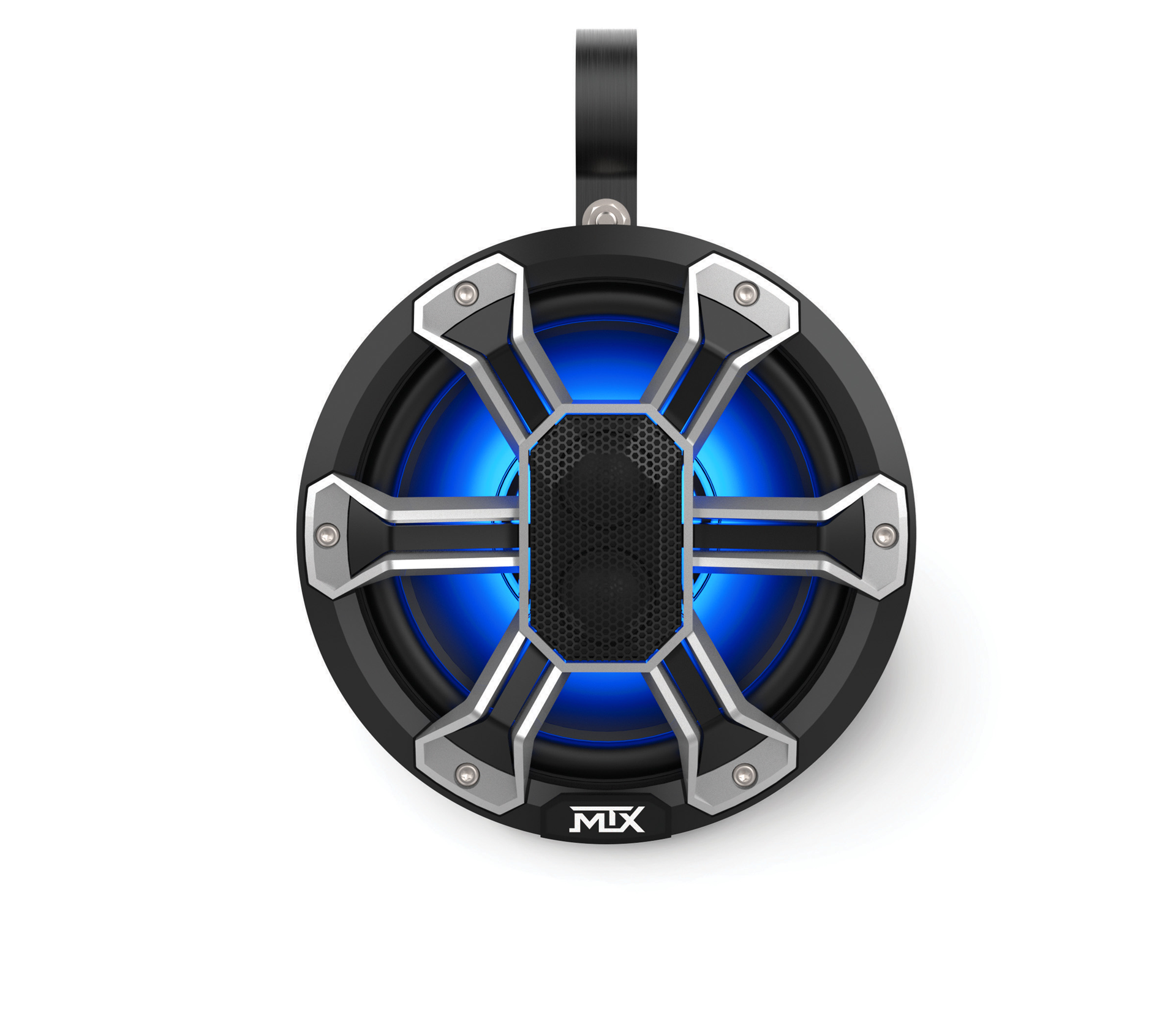 MTX PS65C-BP 6.5 4 85-Watt RMS IP67 Rated Customizable Speaker Pod Pair with RGB Lighting (Sold In Pairs) MTX