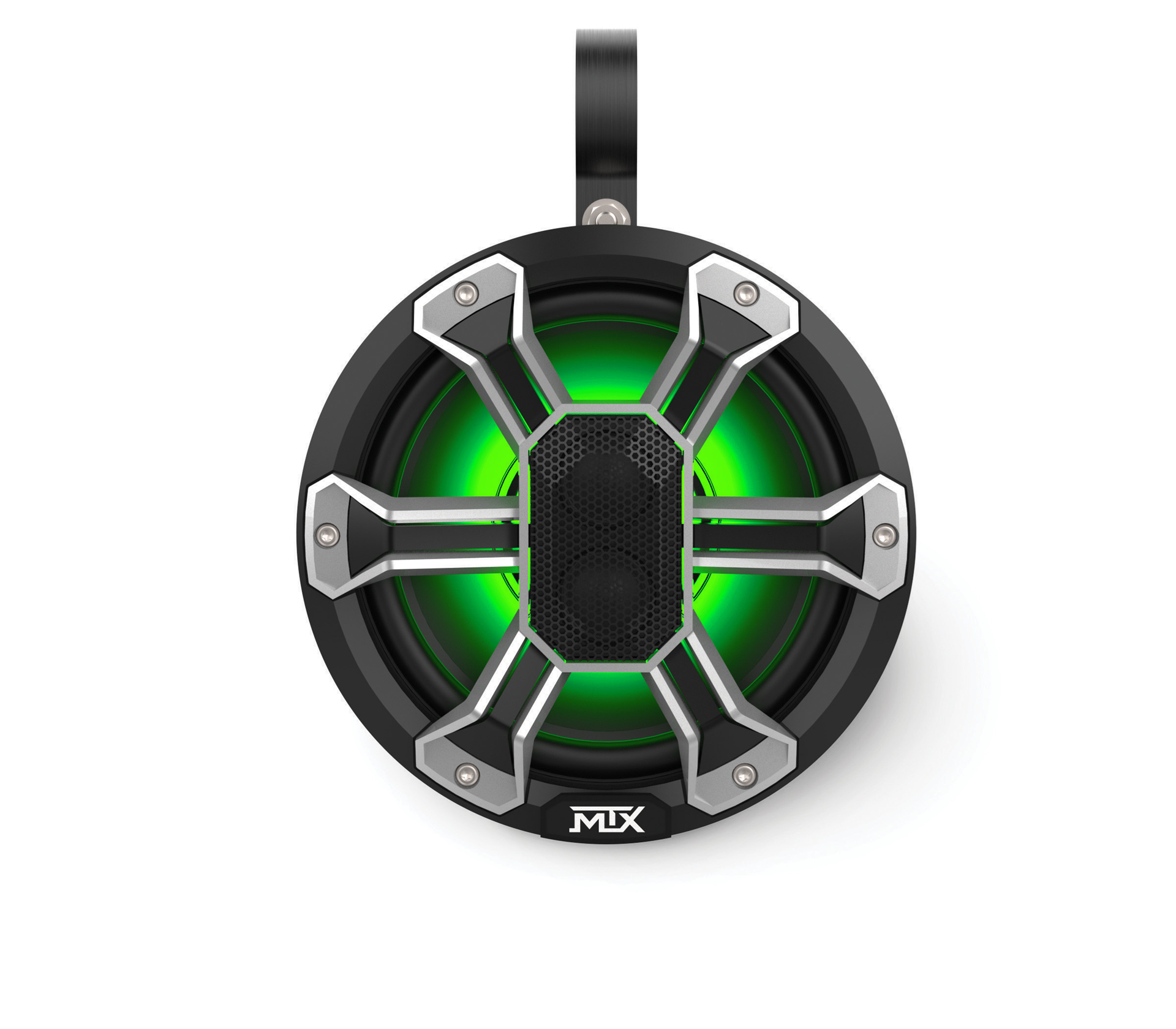 MTX PS65C-BP 6.5 4 85-Watt RMS IP67 Rated Customizable Speaker Pod Pair with RGB Lighting (Sold In Pairs) MTX