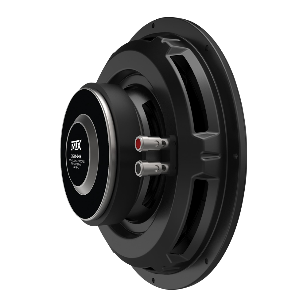 MTX 3510-04S 10" 300-Watt RMS 4 Car Audio Shallow Subwoofer (Sold Individually) MTX