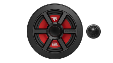 MTX TERMINATOR6S 6.5" 2-Way 45-Watt RMS 4 Component Speaker Pair (Sold In Pairs) MTX