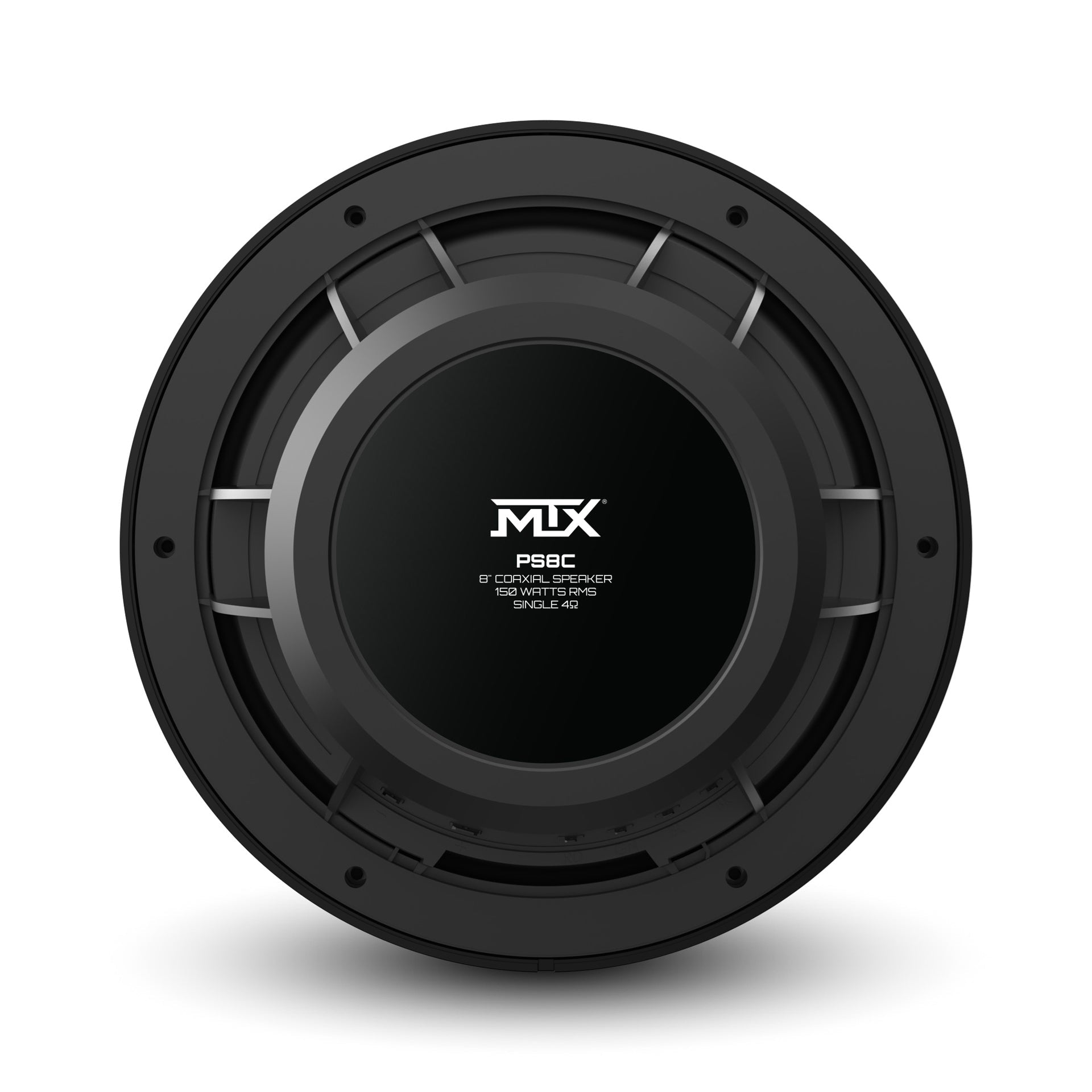 MTX PS8C 8 150-Watt RMS 4 Coaxial Speaker Pair IP-67 Rated with RGB Lighting and Customizable Grille (Sold In Pairs) MTX