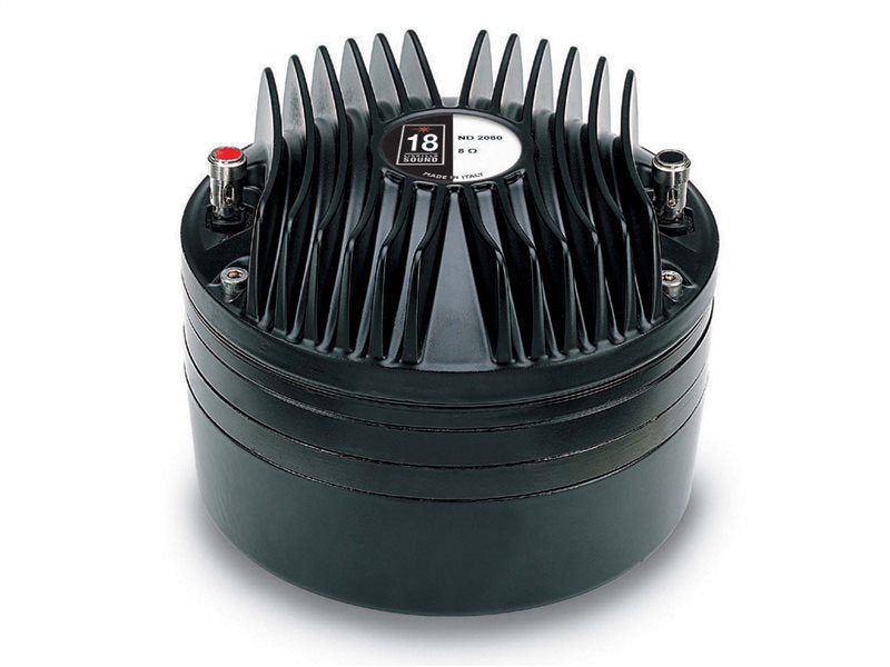 18 Sound ND2080 2in exit HF Neo Driver 3in vc 200W program power 110dB@1W/1mt Titanium diaphragm EWAL
