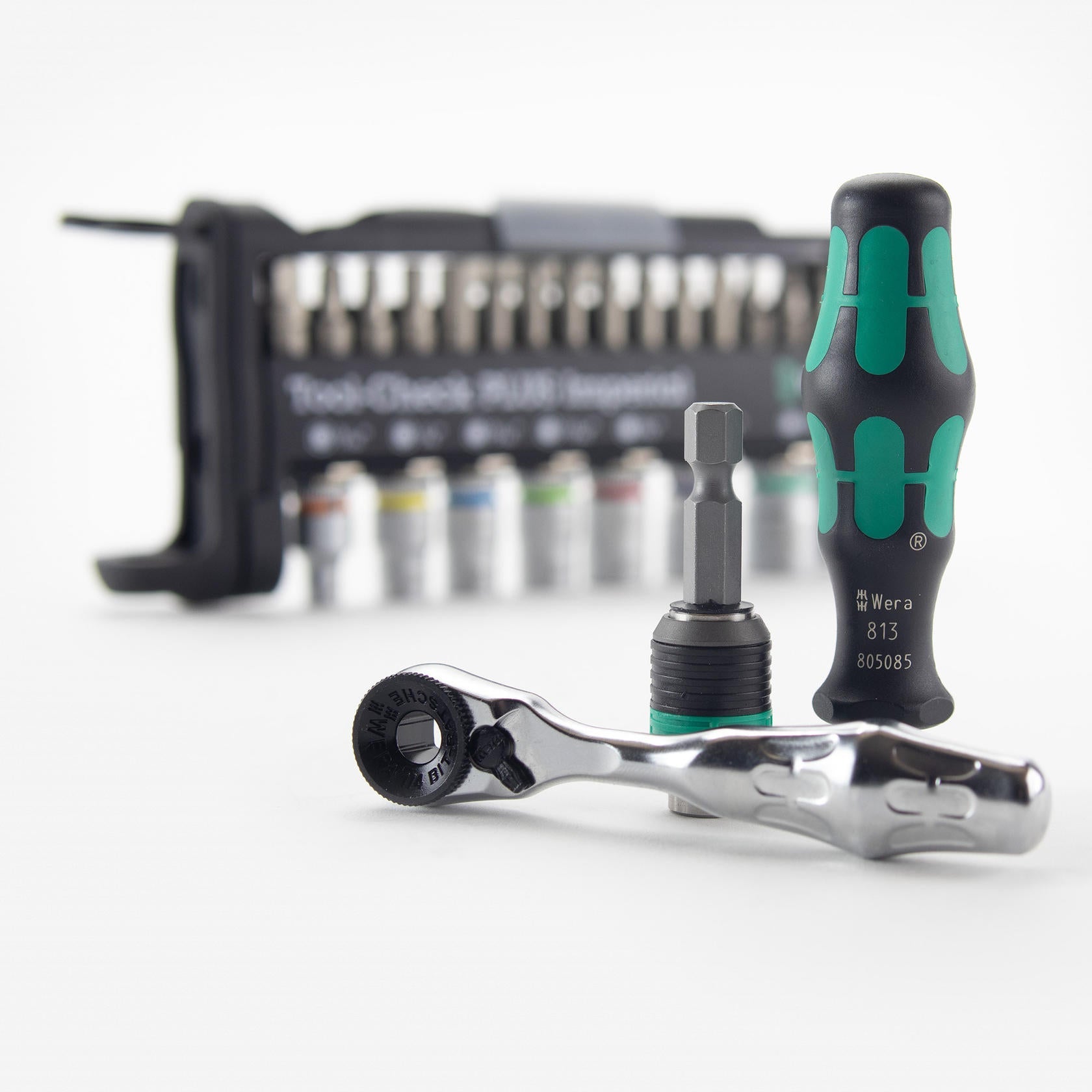 Wera 05056491001 Tool-Check Plus Ratchet Set W/ Socket Imperial (39 Piece) Wera