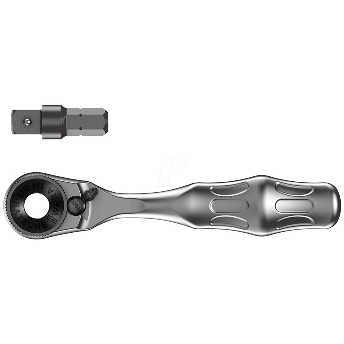 Wera 05073230001 1/4" Driver Size, 60 No. of Teeth, 180mm Overall Length Ratchet Wera