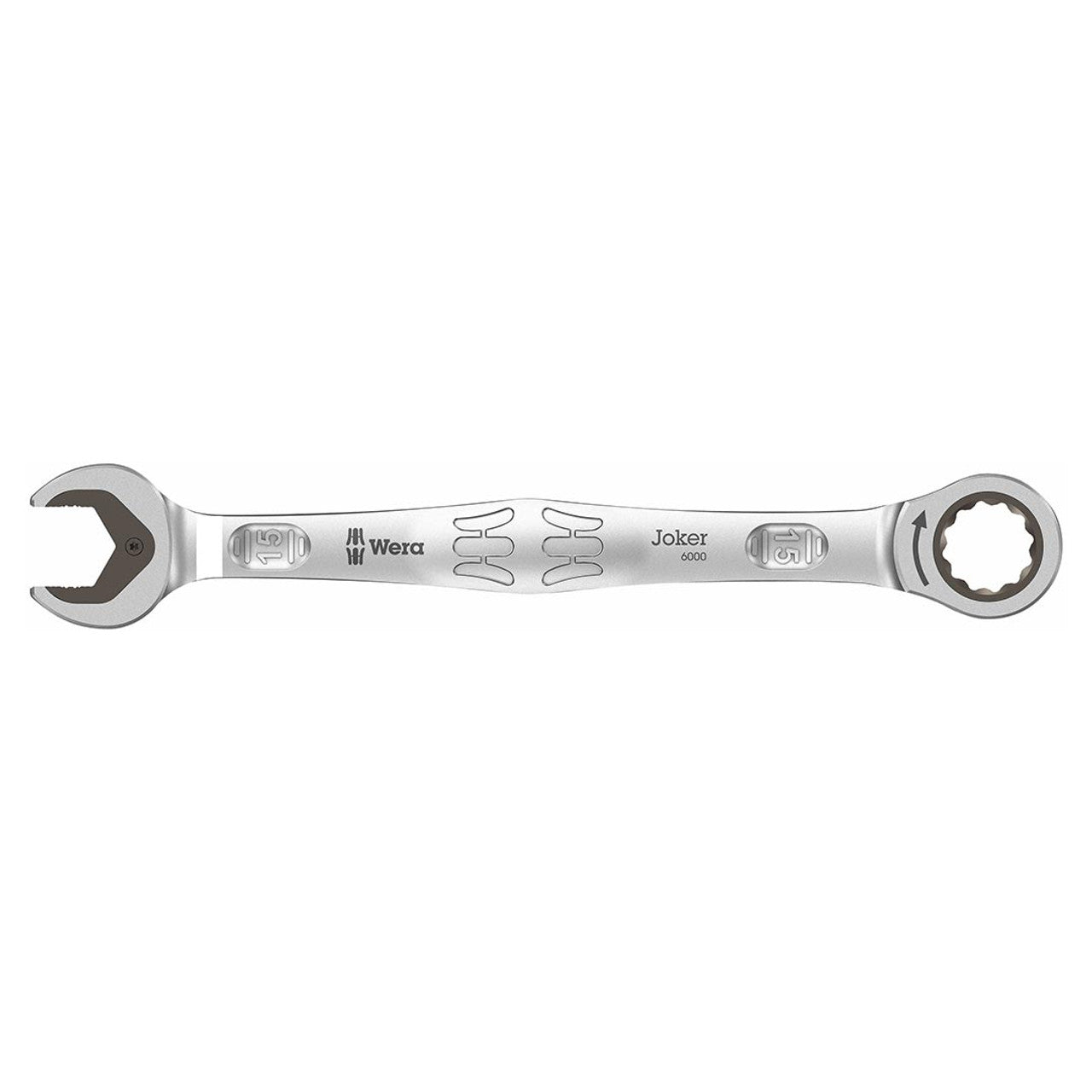 Wera 05073275001 Joker SB Ratcheting Combination Wrench, 15 mm Wera